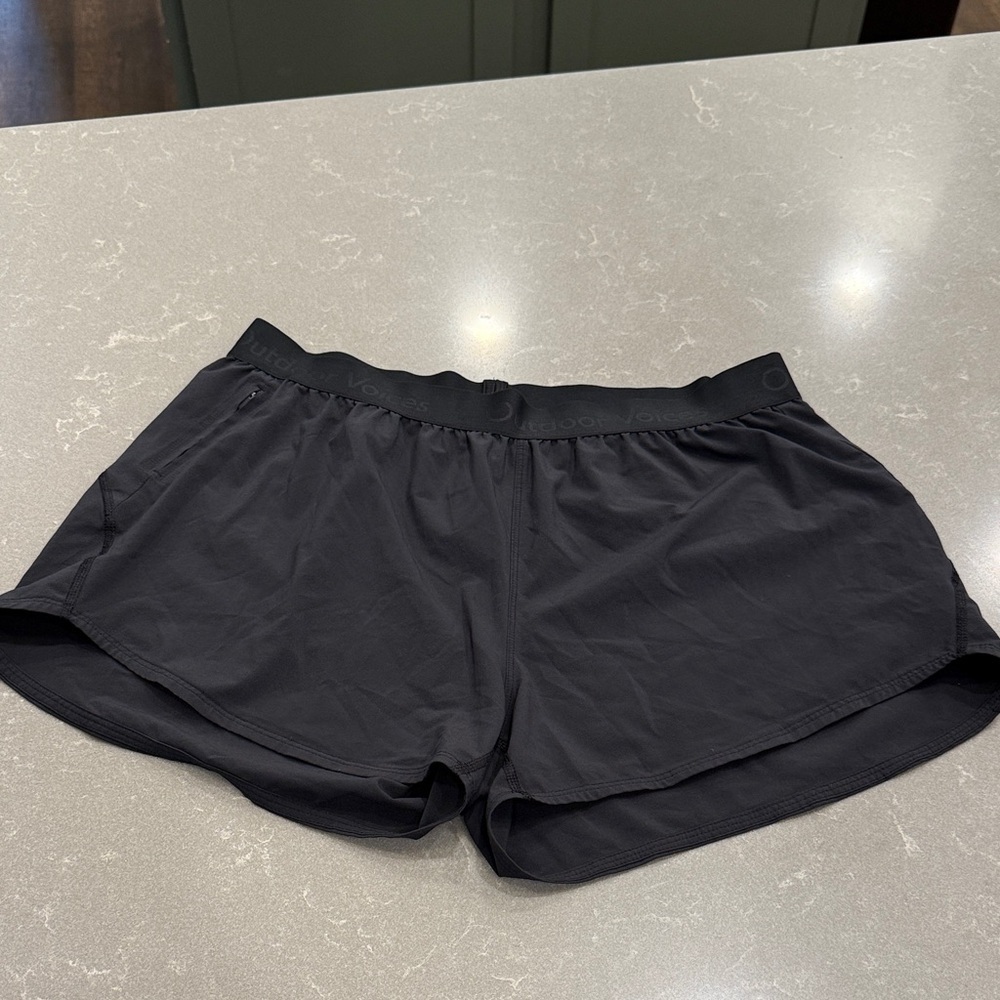Outdoor Voices Charcoal Women's Athletic Shorts